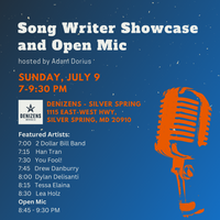 Free:  Acoustic Songwriter's Showcase