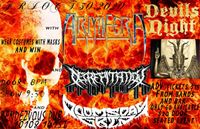 Devils Night with Armifera, Decrepitation and Doomsday Grin