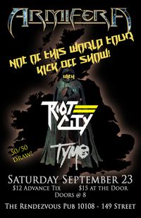 Not of This World Tour Kick Off!