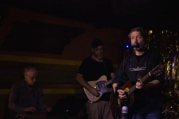 Live in Nashville, TN with Paul Niehuas & Eric Fritsch. Photo by Amanda Risinger
