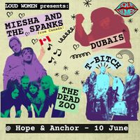 LOUD WOMEN: Meisha and the Spanks / T-Bitch / The Dead Zoo / Dubais