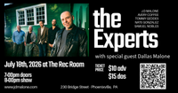 J.D Malone and The Experts with special guest Dallas Malone at The Rec Room - Phoenixville