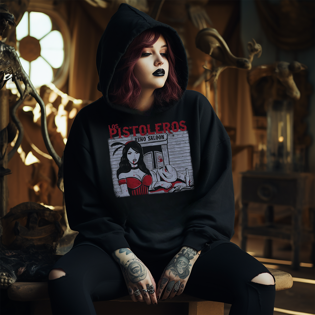 Vampire Saloon Hoodie