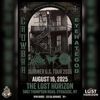 Crowbar, Eyehategod, Void Emperor 