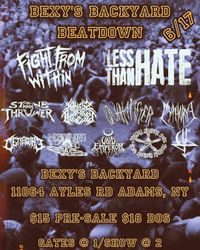 Bexy's Backyard Beatdown