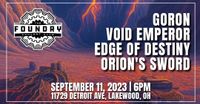 Void Emperor, Goron, Edge of Destiny, Orion's Sword
