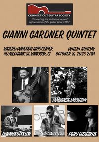 Gianni Gardner Quintet Performs for The CT Guitar Society