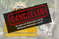 CANCELLED 4.12.23 - The Karma House Presents: Open Mic Night hosted by Facebagel