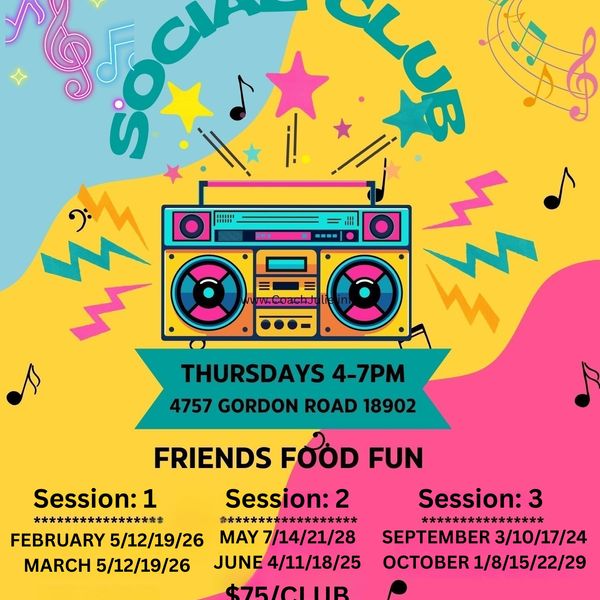 4 Social Club Days in 2026