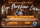 August 2nd 2026 Croatian Slavic Center with Ron Moshier