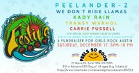 Girl's Rock Camp benefit with Peelander-Z, Kady Rain, guest speaker Caleb De Casper