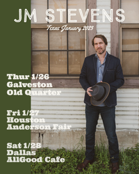 JM Stevens at Anderson Fair in Houston