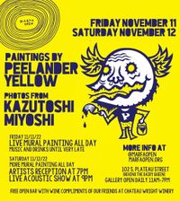 Peelander Yellow Art Show in Marfa