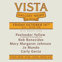 Peelander Yellow Art Show at Vista Brewing (San Antonio)