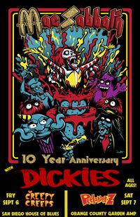 Peelander-Z w/ Mac Sabbath & The Dickies