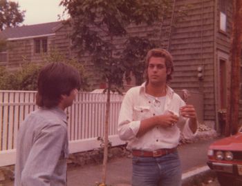 ... with my brother, and best friend, Tim.
