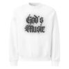 BLK Letter GM Oversized Heavyweight Sweatshirt | Bella + Canvas 4711