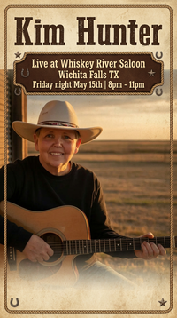 Kim Hunter Live at Whiskey River Saloon