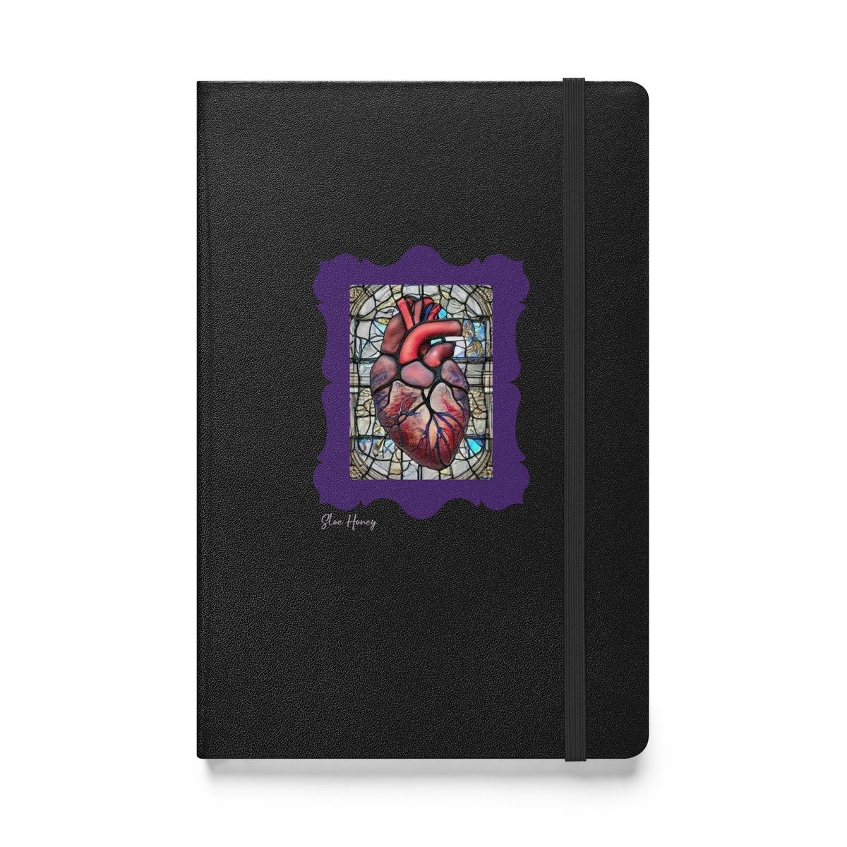 [PRE-ORDER] Stained Glass Heart Hardcover Journal