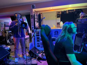 In the studio with Greg Boyer
