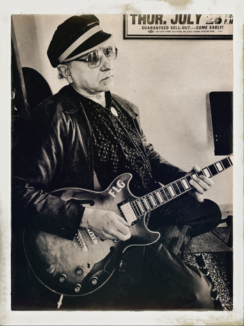 Frank L Goldwasser in studio

