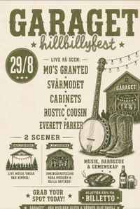 Hillbillykväll Kulturgaraget Avesta