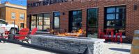 Public Scene in Carey, Ohio Rockin' the brewery
