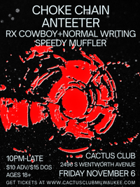Live with Choke Chain, RX Cowboy + Normal Writing, Speedy Muffler