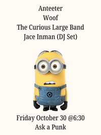 Live with Woof, The Curious Large Band, and Jace Inman