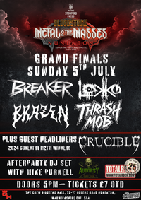 ⚠️WE’RE THROUGH TO THE FINAL⚠️ Metal 2 The Masses (Chance To Play Bloodstock Festival)