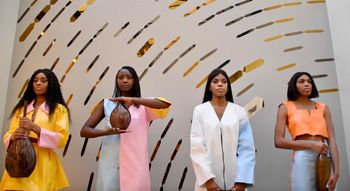 Models: Celine,Ophélie, Nathalie, Jeanne. Clothes: ILUNE.  Stylist: Daïna hanadiena.  Photographer: Steven billard
