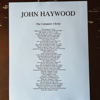 Lyric Sheet