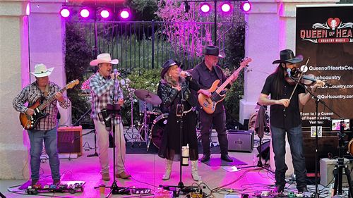 queen of hearts, honky tonk highway, 2025 live, country band, live montage, line dancing, country music, southern california live music