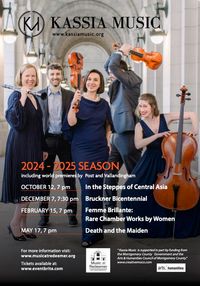 Kassia Music @ Redeemer: Femme Brillante - rare chamber works by women