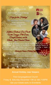 Doc Powell Special Guest With The  Holiday Jazz Vespers