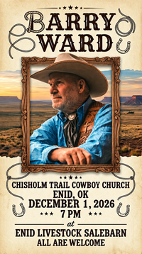 Cowboy Church Evening Service