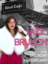 BLVD Cafe - Saturday Brunch Jazz - Samantha Jane Duo