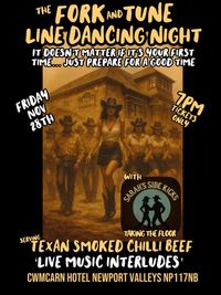 Country Line Dancing Night at the Fork and Tune
