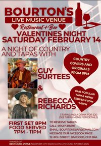 Valentine's at Bourton's