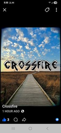 Randy Goin with Crossfire 