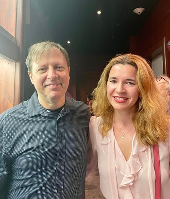 with saxaphonist, Chris Potter at Blue Note
