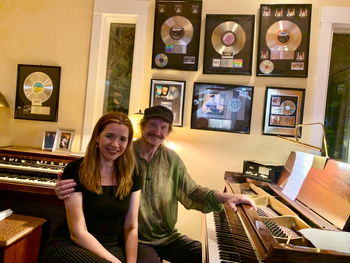 With an amazing pianist Frank Martin. Oakland, California
