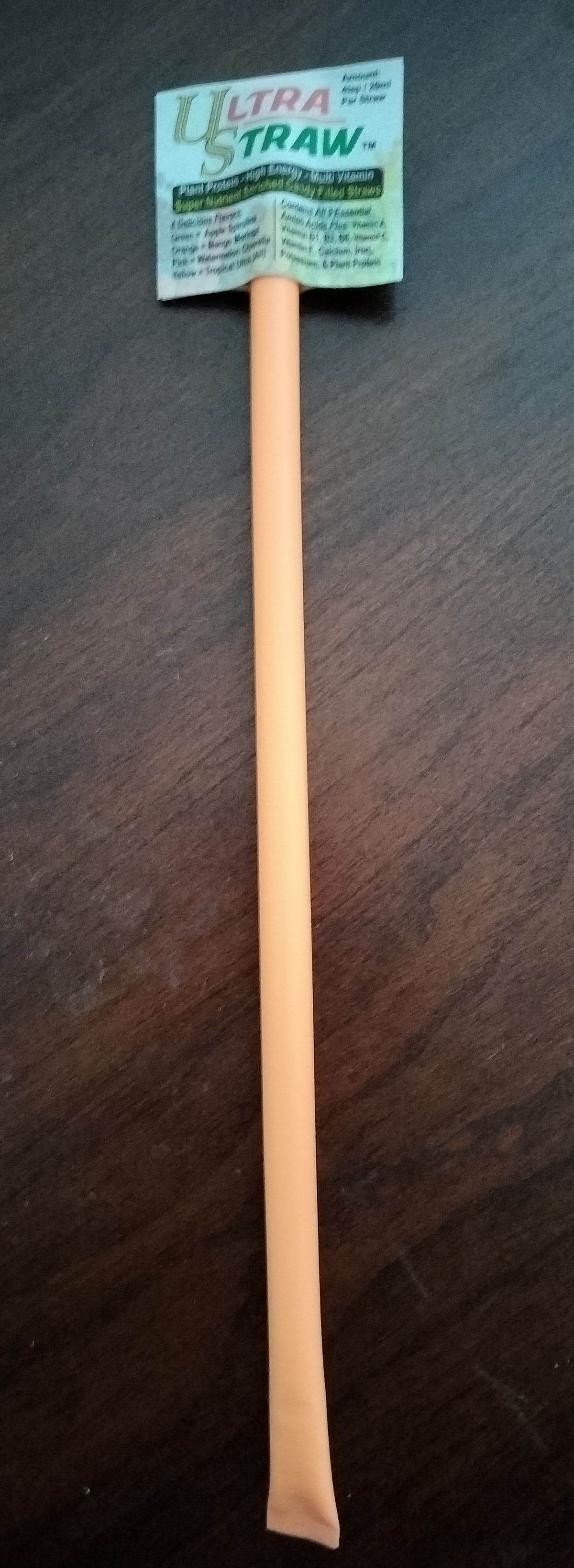 Ultra Straw - Mango Moringa - (1) Single Straw