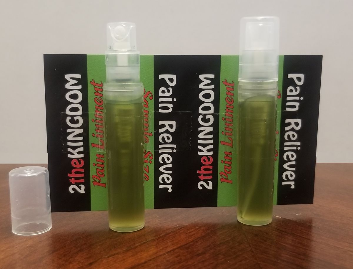 2K - Super Nutrient Pain Reliever - Double Pack - 6 ml (2) Spray Bottles