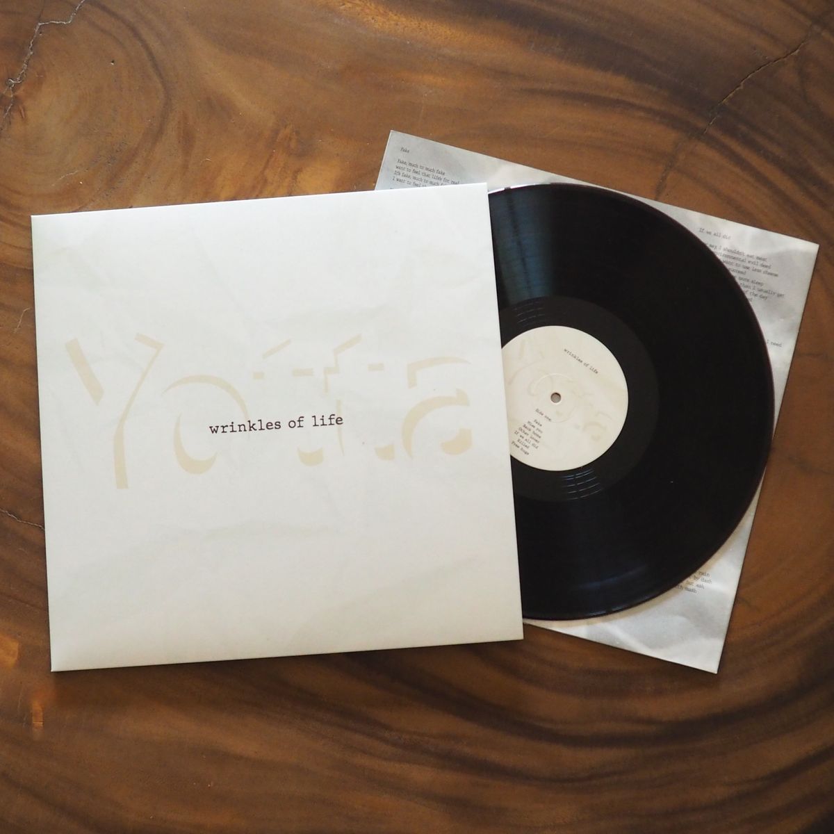 Wrinkles of life - Vinyl