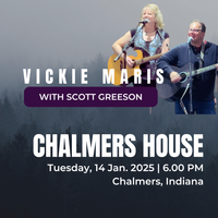 Vickie Maris with Scott Greeson at The Chalmers House