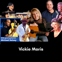 Scott Greeson, Vickie Maris with the band & guest guitarist Michael Kelsey