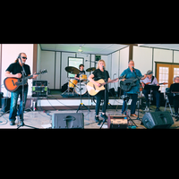 Vickie Maris and Scott Greeson with the Band