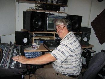 Chrys Berri, Our Engineer & sax player on the Glorious Day Project.
