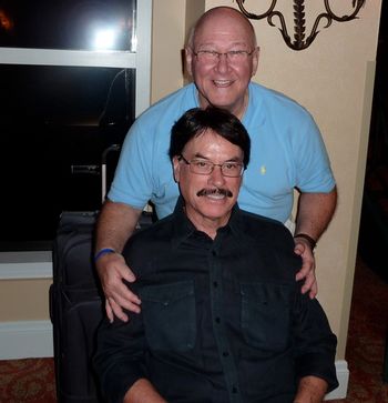 Our "brother-friend" Phillip Stanly Klein and Vince
